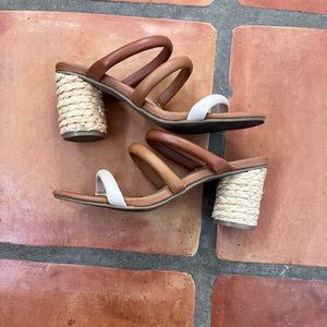 strappy sandals block heels